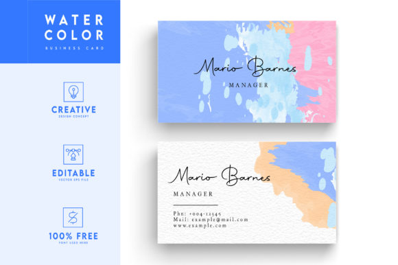 Artistic Corporate Identity Card Review for Print Templates
