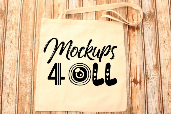 Bag Mockups, Flat Lay: Perfect for Tote Bags