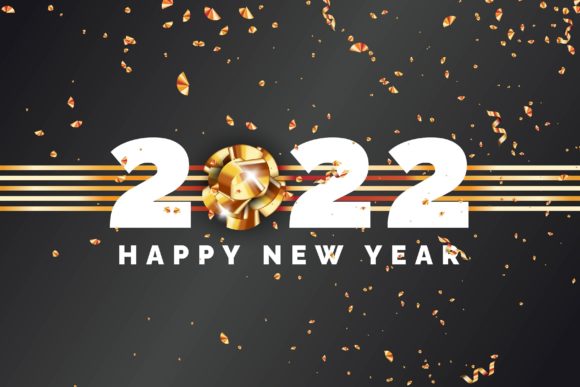 Happy New Year with Backgrounds for Festive Web Design