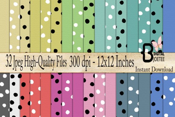 Rainbow Colors Background with Dots: A Pattern Review