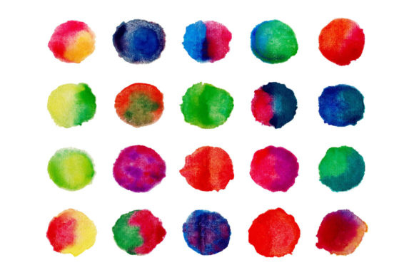 Review: Watercolor Stains paint Collection for Embroidery