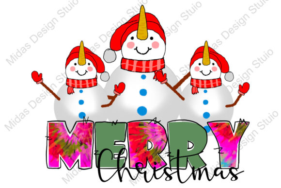 Snowman Watercolor Sublimation for Holidays