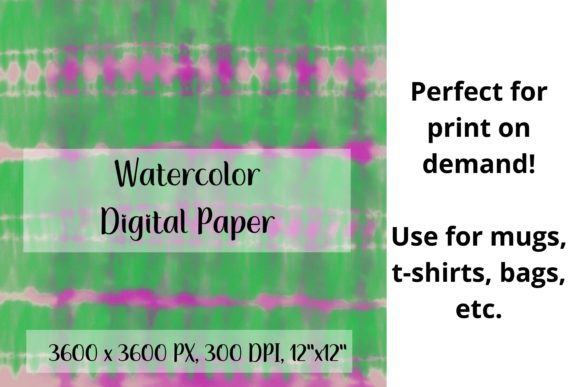 Tie-Dye Green Purple Backgrounds Review