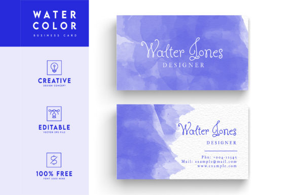 Violet Color Id Card Template: A Designer's Review