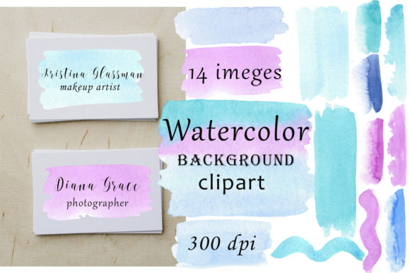 Watercolor Fills: Soft Backgrounds for Local Brands