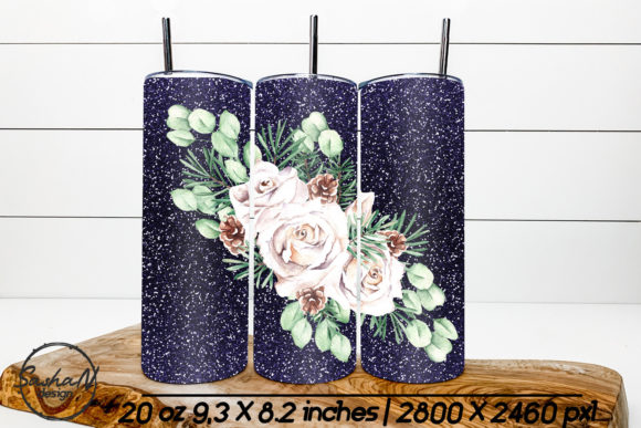 Winter Bouquet Tumbler Sublimation Png: A Print Templates Review